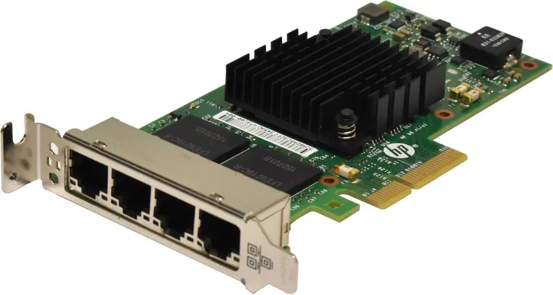 HPE 366T Quad Port 1Gb Network Adapter — фото 1
