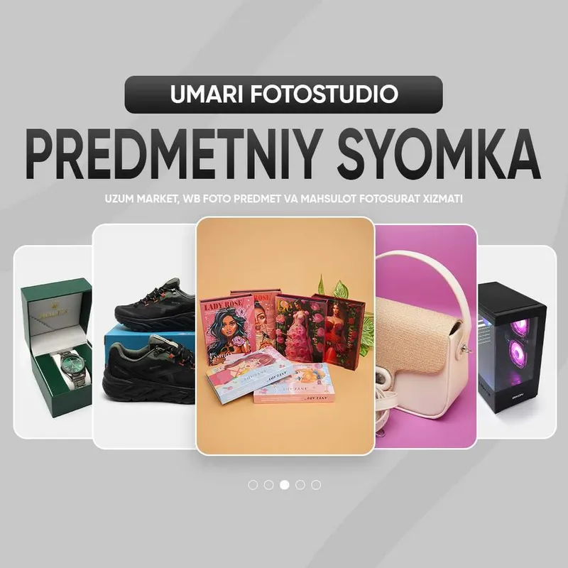 Uzum market, WB, Ozon foto Predmet va Mahsulot Fotosurat Xizmati.