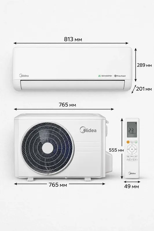Midea Alba Pro 12 BTU konditsioneri 2 Midea Alba Pro 12 BTU konditsioneri 2
