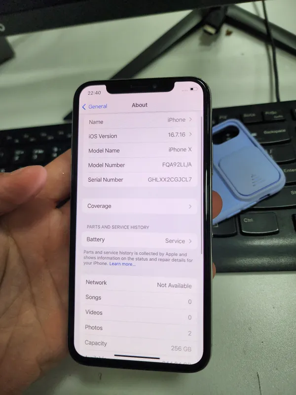 iphone X LL/A 256GB Bat 75$ Radnoy Xammayogi ishl — фото 6