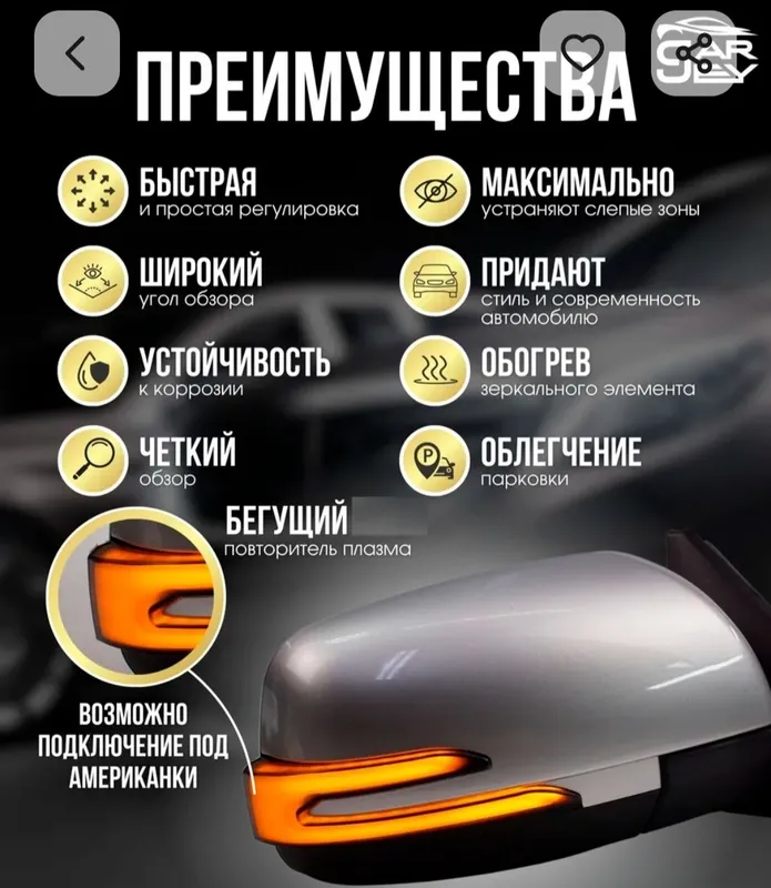 Боковых зеркал приора 4 Боковых зеркал приора 4