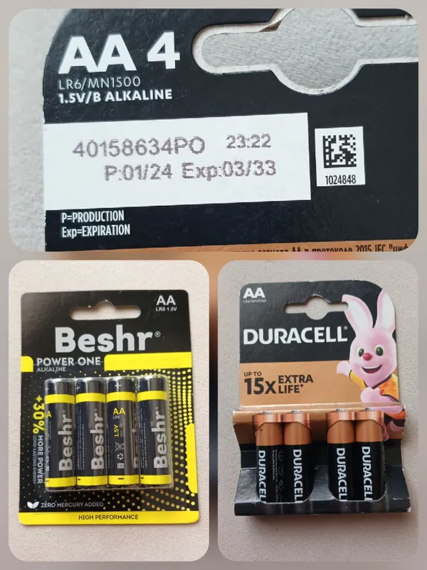 ТОЛЬКО ДО 7 ИЮНЯ! Батарейки АА Duracell Beshr,27шт — фото 2