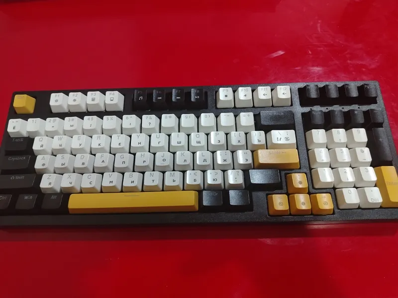 Механическая клавиатура K-98 с RGB-подсветкой. 1 Механическая клавиатура K-98 с RGB-подсветкой. 1