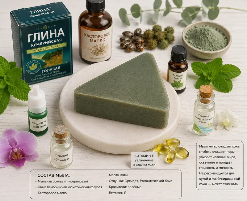 Очищающее мыло для жирной кожи