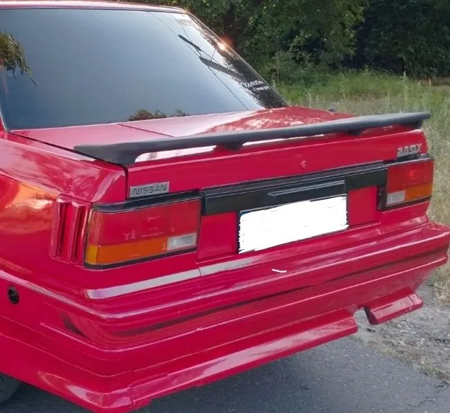 Спойлер foha/Nismo Nissan Bluebird SSS GTI GTX SLX SGX Grand Prix 4 Спойлер foha/Nismo Nissan Bluebird SSS GTI GTX SLX SGX Grand Prix 4