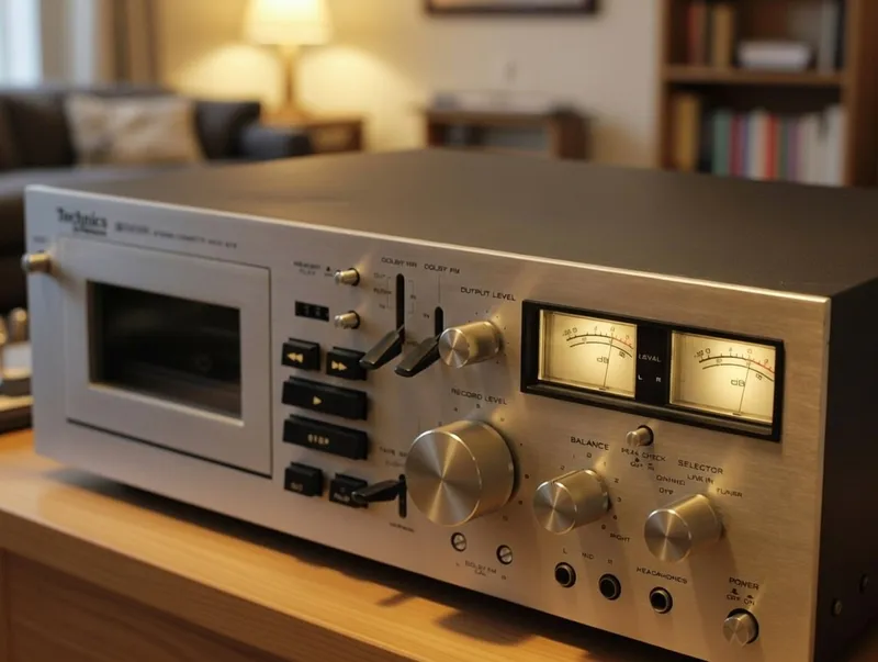 Technics RS-676 kasseta dekasi 1973-yil 2