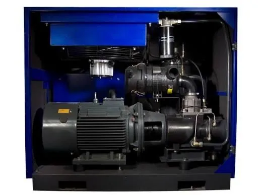 Винтовой воздушный компрессор DFB-E40A SAAB air compressor кафолатли — фото 3
