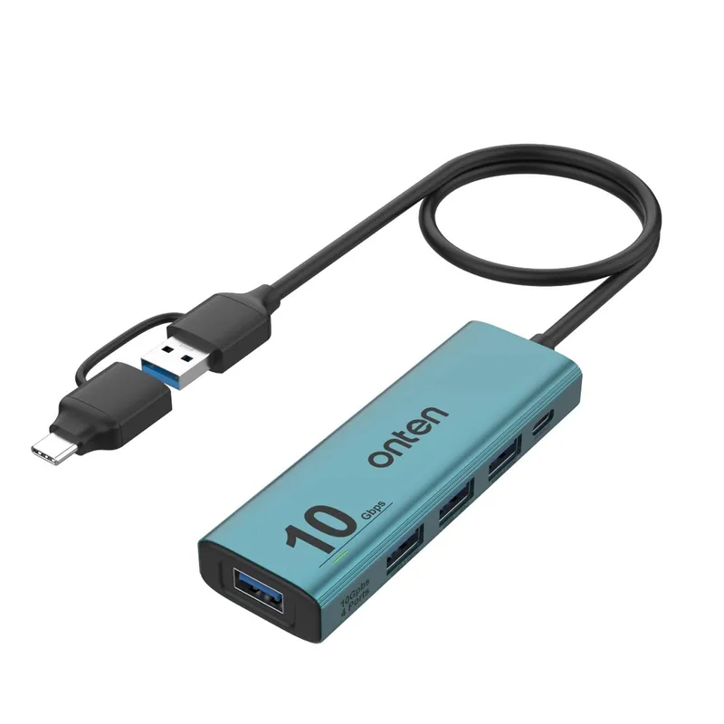 USB Type-C хаб 2 в 5 ONTEN 2 USB Type-C хаб 2 в 5 ONTEN 2