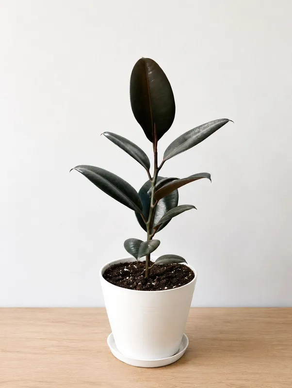 Sotiladi Qora shaxzoda: "Black Prince" fikusi (Ficus Elastica Black P
