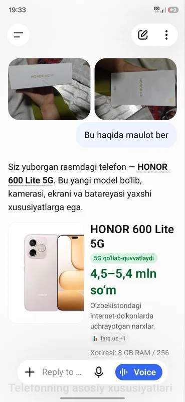 honor 600 lite 5g 2