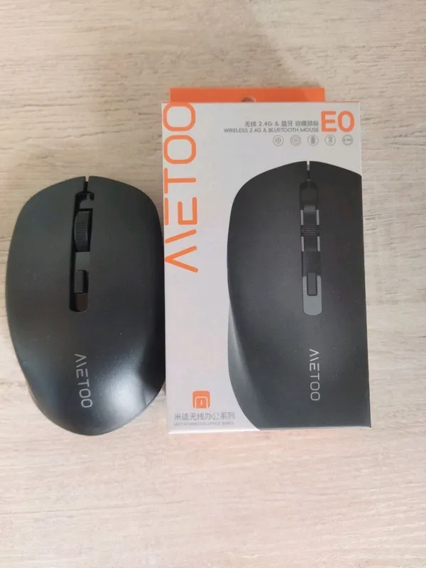 Simsiz sichqoncha METOO E0, Bluetooth 1 Simsiz sichqoncha METOO E0, Bluetooth 1