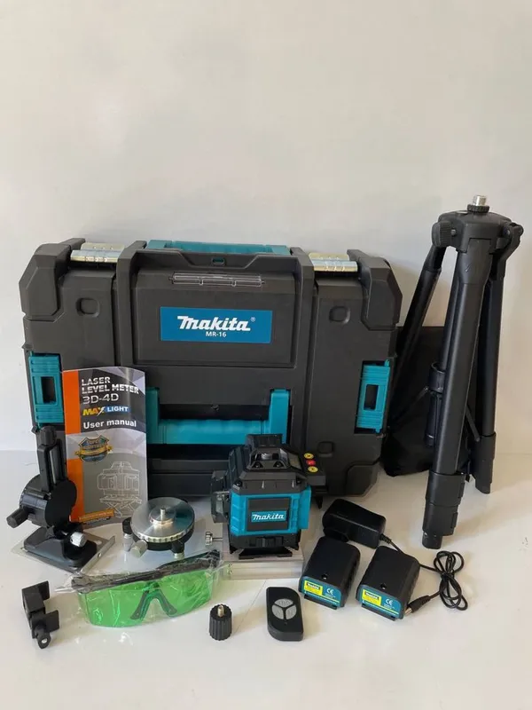 Лазерный уровень Makita Dewalt 4D 360° 16 линии. — фото 4