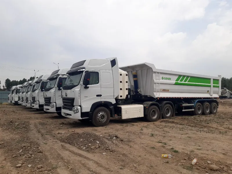 Янги Howo А7 Тягач 6×4 газивый ранги ок 12 газ балон — фото 3