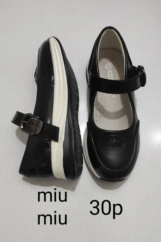 Детские туфли 30р miu miu — фото 1