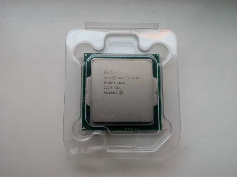 процессор Intel Core i3-4130 + кулер DeepCool — фото 1 процессор Intel Core i3-4130 + кулер DeepCool — фото 1