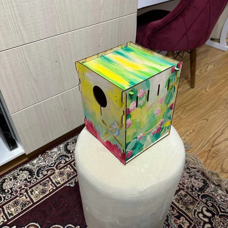 домик для попугаев