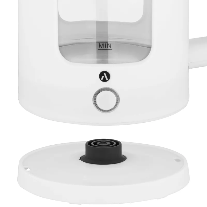Электрочайник Ardesto EKL-T31GW 1.5 л, стеклянный, белый — фото 2