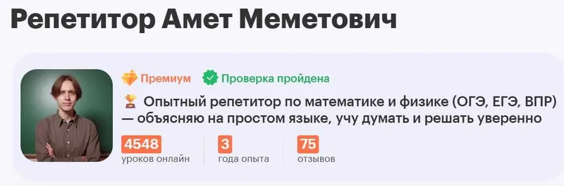Репетитор по математике подготовка к поступлению и экзаменам — фото 4
