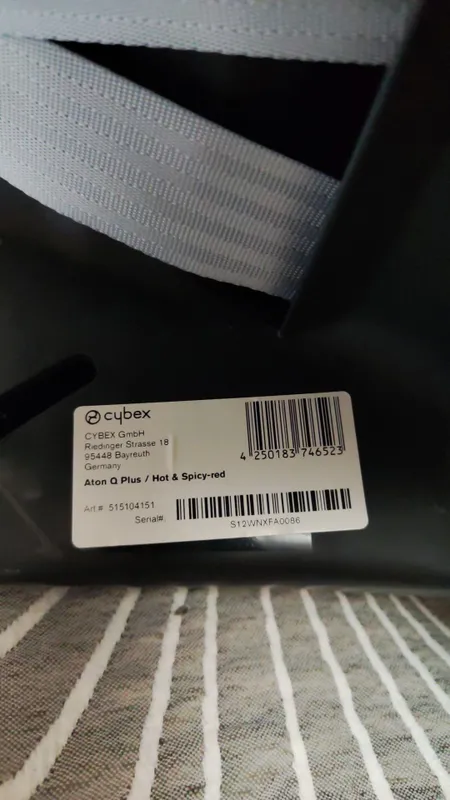 Автолюлька Cybex Aton Q Plus в идеальном состоянии — фото 1
