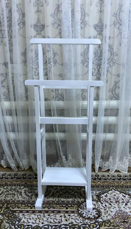 вешалка напольная для одежды деревянная