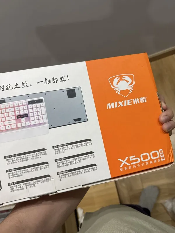 Игровая RGB-клавиатура MIXIE X500 — фото 3