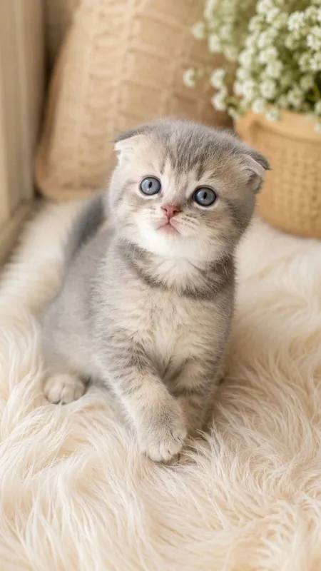 Вислоухие котята. Скотиш фолд — фото 1