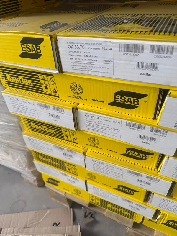 Сварочные электроды ESAB OK 53.70 / OK 74.70 — фото 1