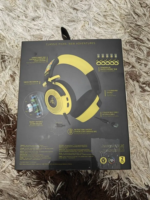 Razer Kraken V4 X Pokemon — фото 1