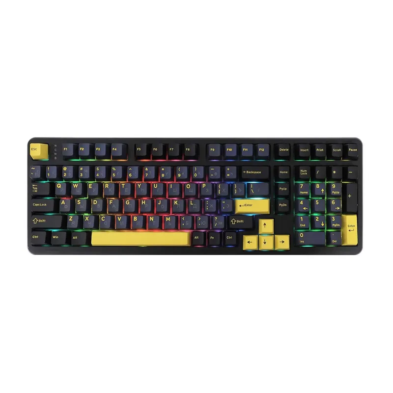; Клавиатура ATTACK SHARK X98 RU/ Stary Black/ Strawberry Switch ; Клавиатура ATTACK SHARK X98 RU/ Stary Black/ Strawberry Switch
