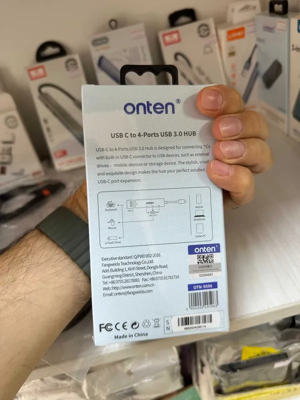 HDMI Type-c Usb Hub Usb A Port Onten — фото 4