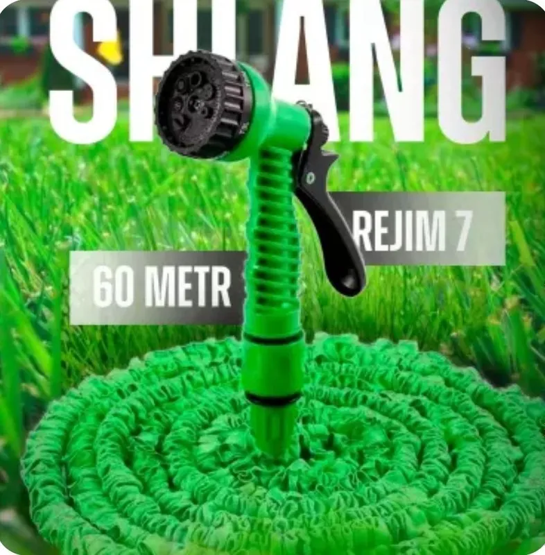 Sug'orish shlangi (mo''jizaviy), kengaytiriladigan, 45 m Sug'orish shlangi (mo''jizaviy), kengaytiriladigan, 45 m