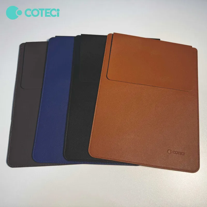 Coteci чехол-конверт для MacBook (премиум кожаный sleeve) 13/14/15/16