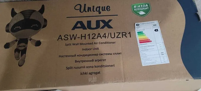 Кондиционер мод.:AUX ASW-H12A4/UZR1,UNIQUE,класс-A,идеальное состояние — фото 3