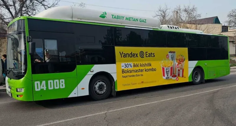 Реклама на автобусах /avtobuslardagi reklama — фото 3 Реклама на автобусах /avtobuslardagi reklama — фото 3
