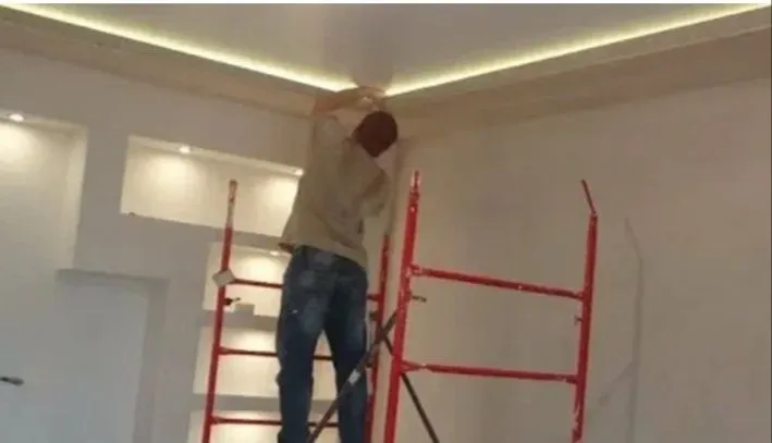 Ламинат Пол Потолок гипсокартон