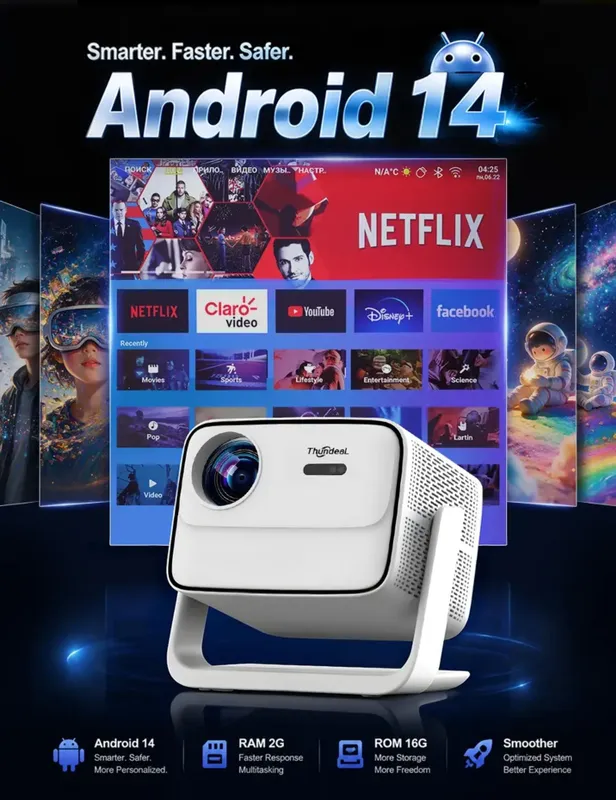 Проектор TD99 mini smart 4