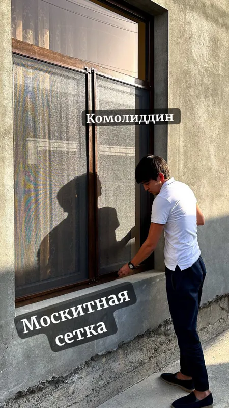 Москитные Сетки от комаров на окна / maskitniy setka akfa — фото 7