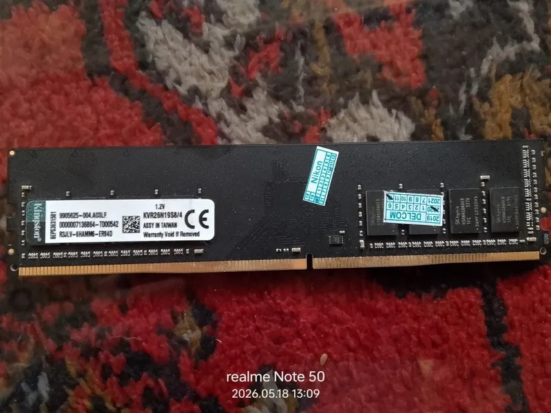 Ddr 4. 4+4 8 g ram xolati yaxshi Kingston brendi zor xolatda — фото 3