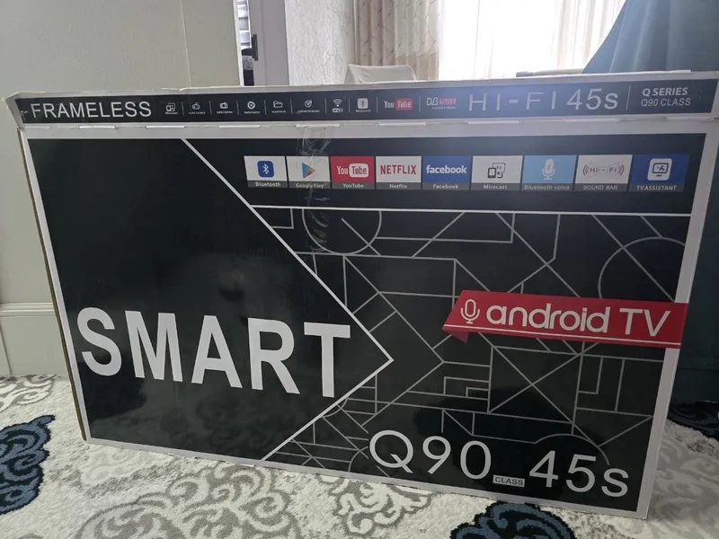 Продам Smart TV Android Q90 45" Телевизор в отличном состоянии, пользо