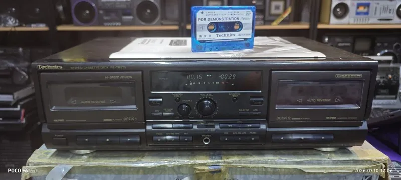 Кассетная дека Technics RS-TR575. Полный комплект 2 Кассетная дека Technics RS-TR575. Полный комплект 2