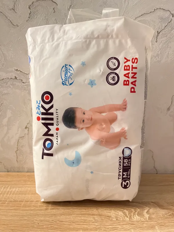 Bolalar tagligi Tomiko premium soft 1 Bolalar tagligi Tomiko premium soft 1