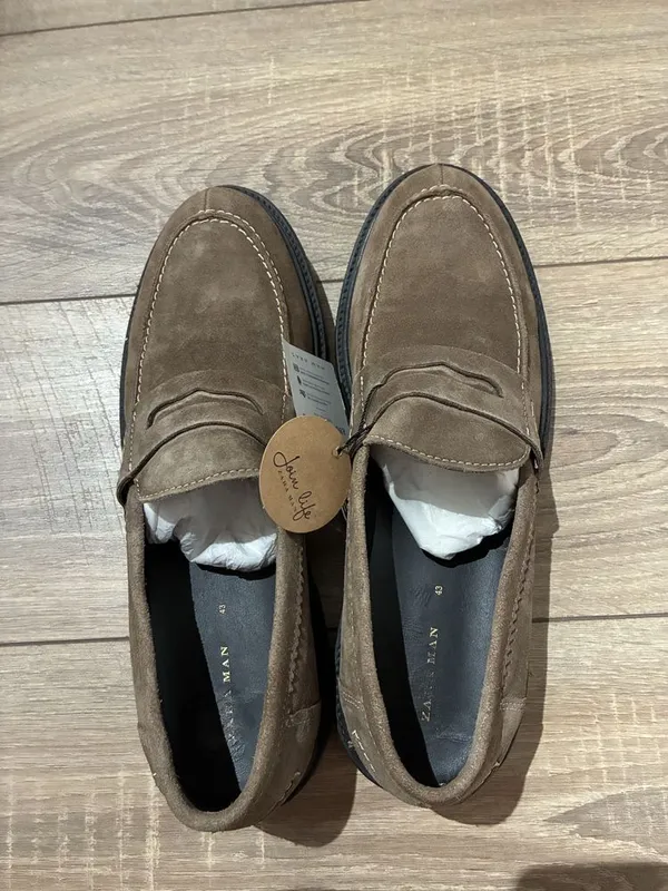 лоферы мужские от бренда Zara 1