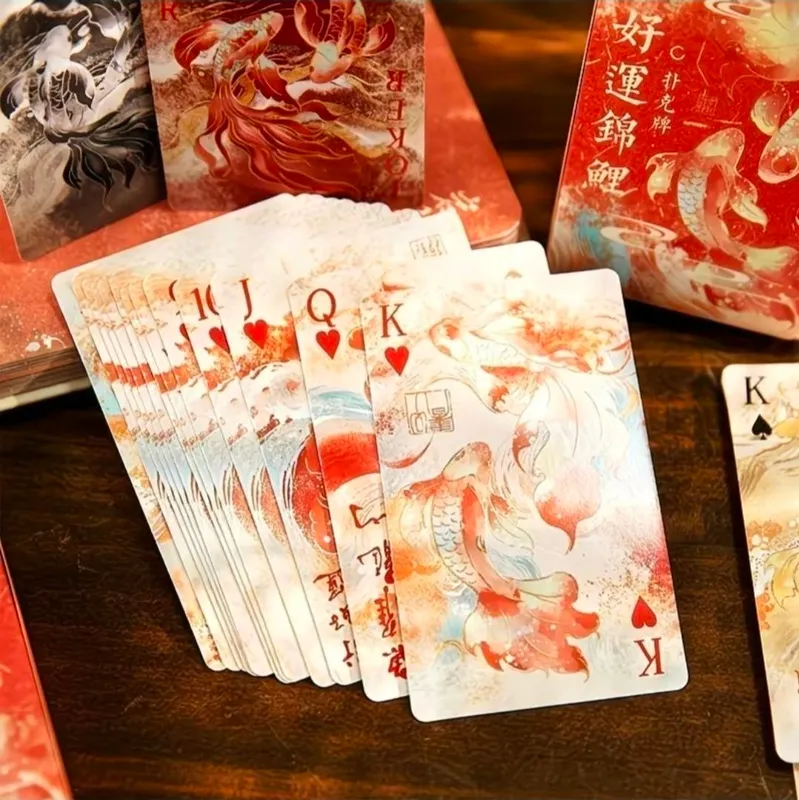 Карти игральные в китайском стиле Lucky Koi 3 Карти игральные в китайском стиле Lucky Koi 3