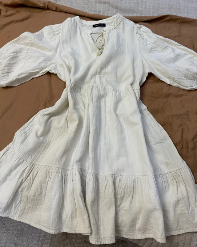 Boho uslubidagi oq ko‘ylak 2