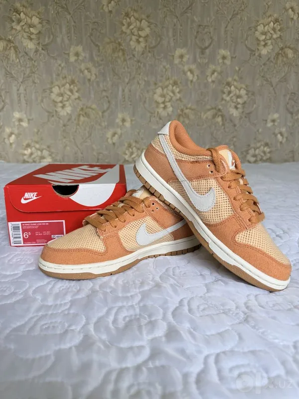 Nike Dunk Low to‘q sariq, kanvas, original, 37.5 1 Nike Dunk Low to‘q sariq, kanvas, original, 37.5 1