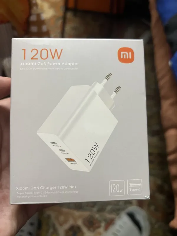 Продается сетевой адаптер Xiaomi GaN 120W 1 Продается сетевой адаптер Xiaomi GaN 120W 1