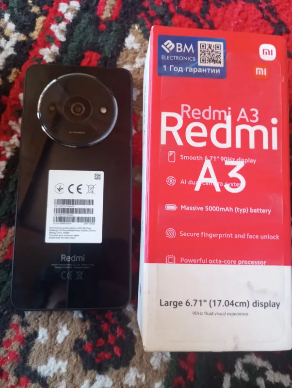 redmi A3 telfoni sotiladi  950 — фото 1