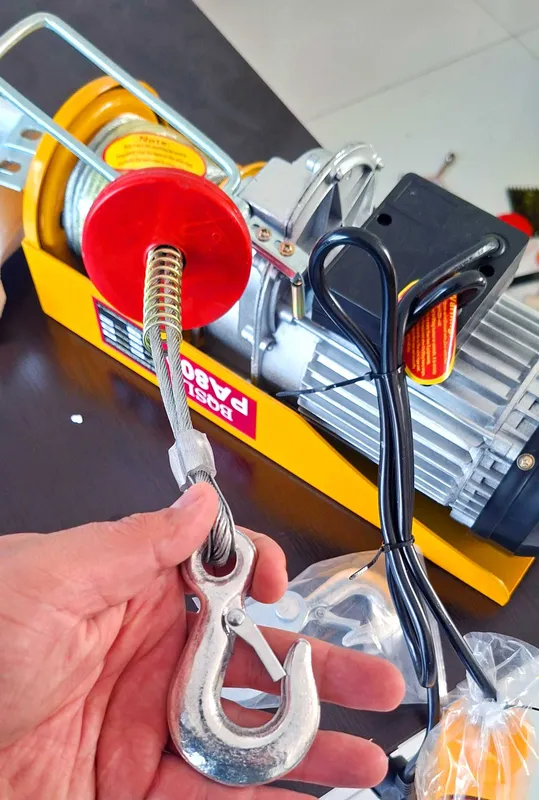 Лебедка таль тельфер SVOY PA600 600кг акция выгодная цена — фото 4