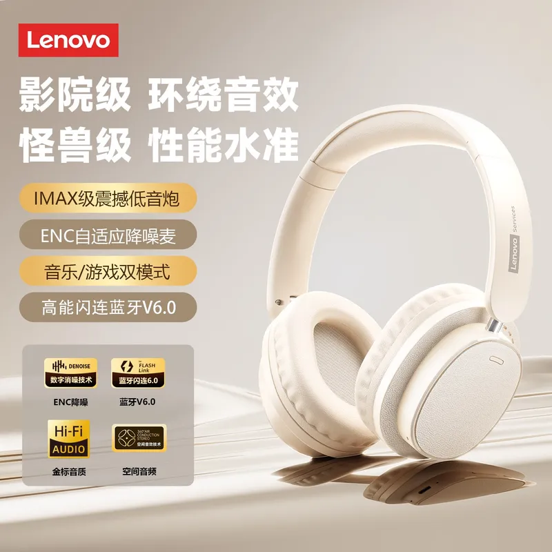 Беспроводные наушники Lenovo (Новая модель 2025) 4 Беспроводные наушники Lenovo (Новая модель 2025) 4