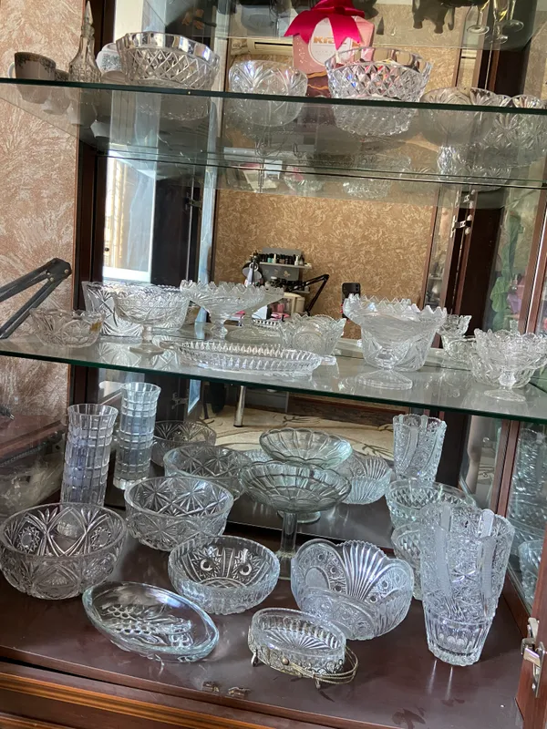 Хрусталь, ваза, посуда, салатник 2